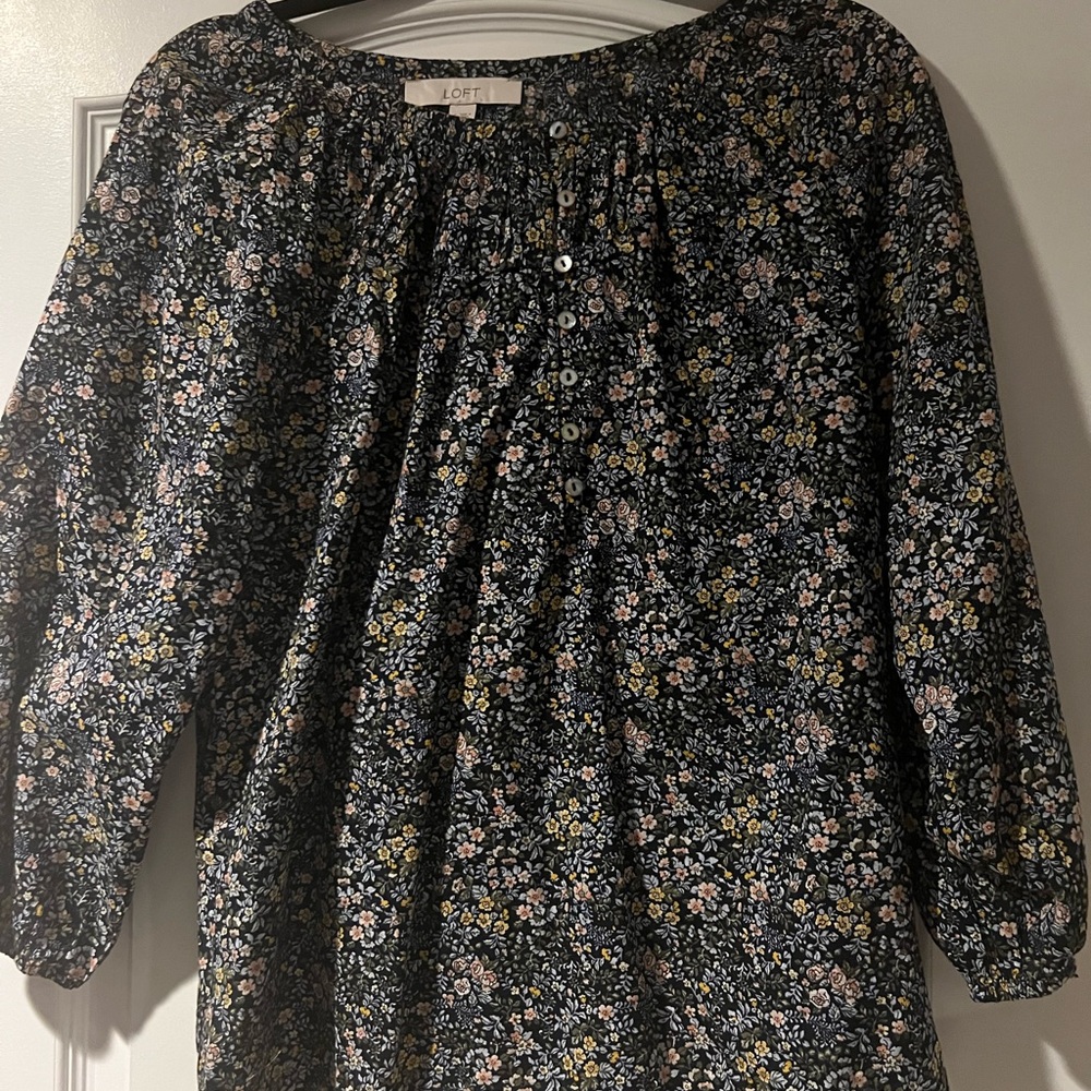 Flowery blouse